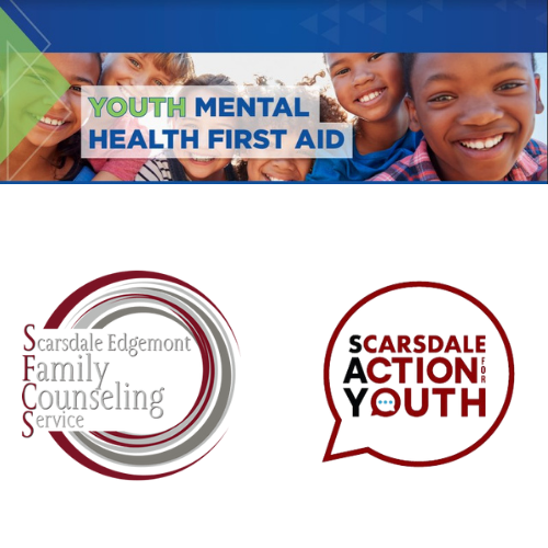 Youth Mental Health First Aid Training Scarsdale Public Library